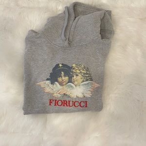 Gray fiorucci hoodie
